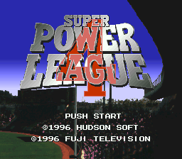 Super Power League 4 screenshot 3 for Super Famicom